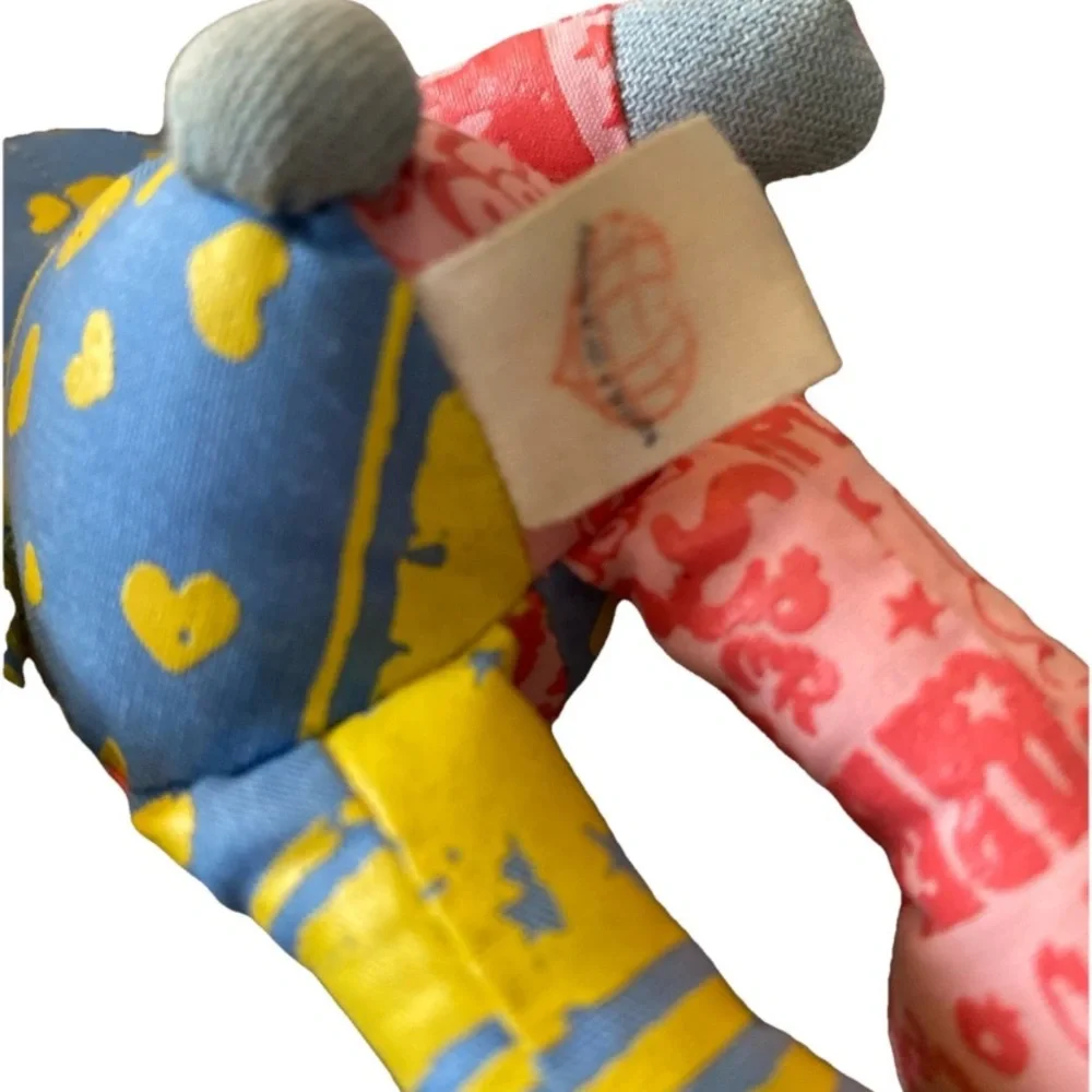 SUPER GRAM Naoko Shinada Jointed Patchwork‎ Bunny Rabbit Keychain Nao's Stuff
